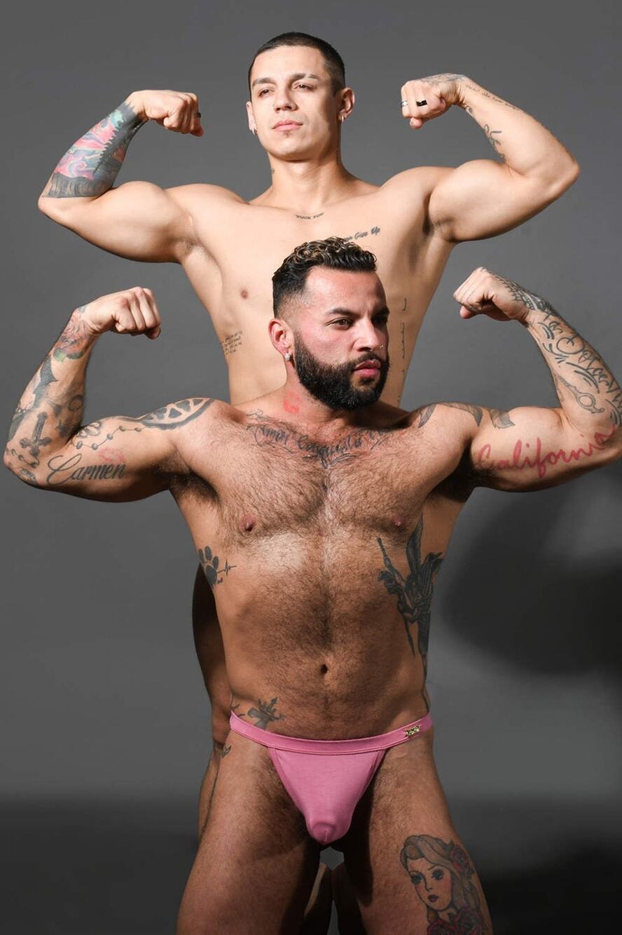 NEW Andrew Christian Underwear Sex Bamboo Thong Rose Pink Size Large